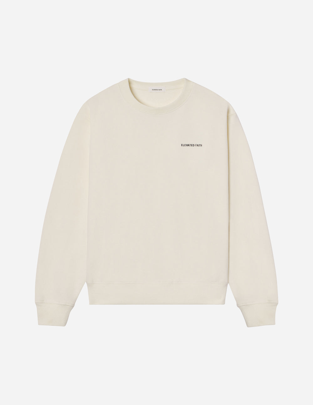 Basics White Sand Unisex Crewneck