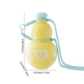 UFORU US Stock Children Fancy Cute Custom Water Bottles Drinking Bottle Plastic Kid Sports Water Bottle for Kids School