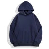 High Quality 500 GSM Cotton Thick Blank Plain Heavyweight Oversized Hoodies No String Unisex Custom Logo Plus Size Men's Hoodies