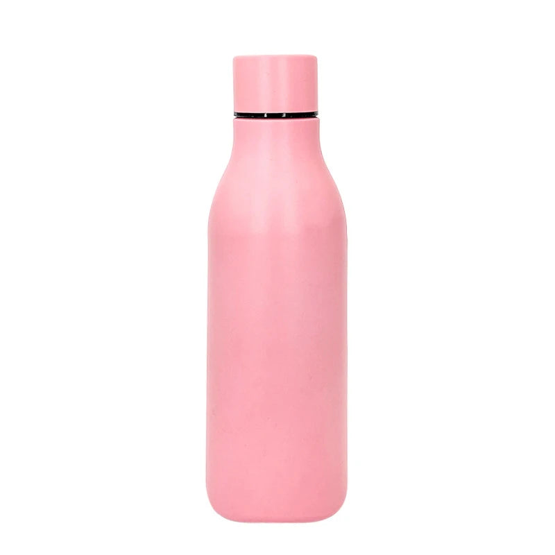Beauchy 550ml 18oz Stainless Steel Double Wall Vacuum Reusable Water Bottles Eco Friendly BPA-FREE Sports Bottle Cup