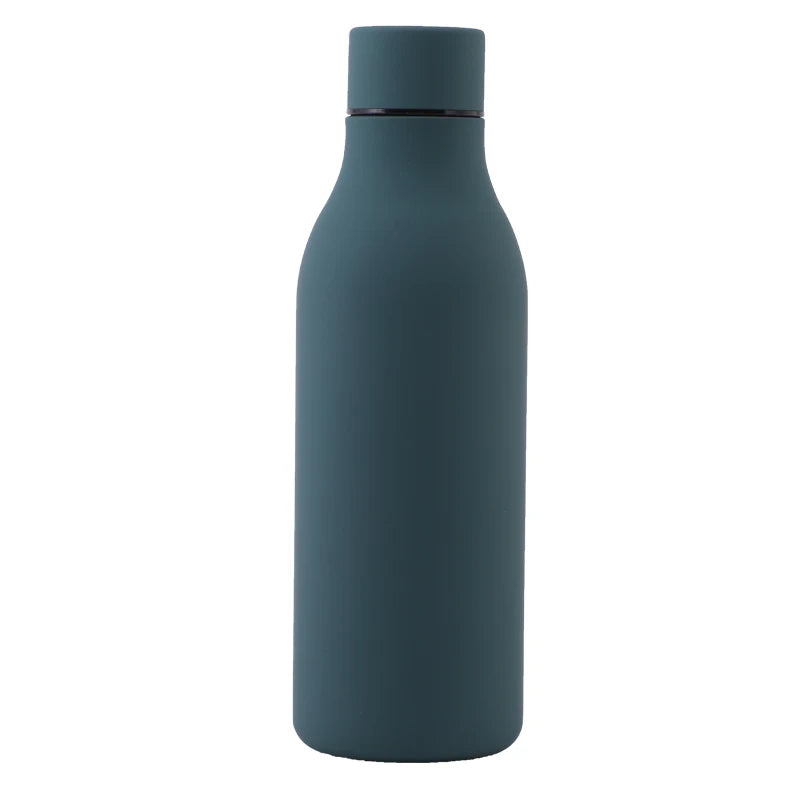 Beauchy 550ml 18oz Stainless Steel Double Wall Vacuum Reusable Water Bottles Eco Friendly BPA-FREE Sports Bottle Cup