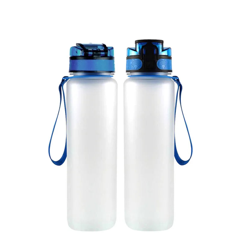 BPA Free Tritan Water Bottle Leak Proof Motivational Water Bottles with Times to Drink for Gym Water Bottles