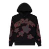 XX High-quality 100% Cotton Fleece Oversized SpiDer Shirt Long Sleeved Crochet Hooded Collar Powder Puff Print Spider Hoodie
