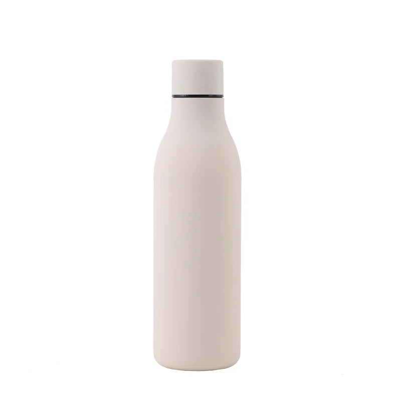 Beauchy 550ml 18oz Stainless Steel Double Wall Vacuum Reusable Water Bottles Eco Friendly BPA-FREE Sports Bottle Cup