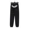 XX High-quality 100% Cotton Fleece Oversized SpiDer Shirt Long Sleeved Crochet Hooded Collar Powder Puff Print Spider Hoodie