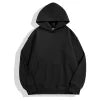 High Quality 500 GSM Cotton Thick Blank Plain Heavyweight Oversized Hoodies No String Unisex Custom Logo Plus Size Men's Hoodies
