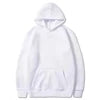 Top Quality 100% Cotton Men's Hoodies Sweatshirts Pullover Streetwear Tracksuits Heavyweight Puff Printing Hoodie for Men