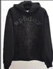 XX High-quality 100% Cotton Fleece Oversized SpiDer Shirt Long Sleeved Crochet Hooded Collar Powder Puff Print Spider Hoodie