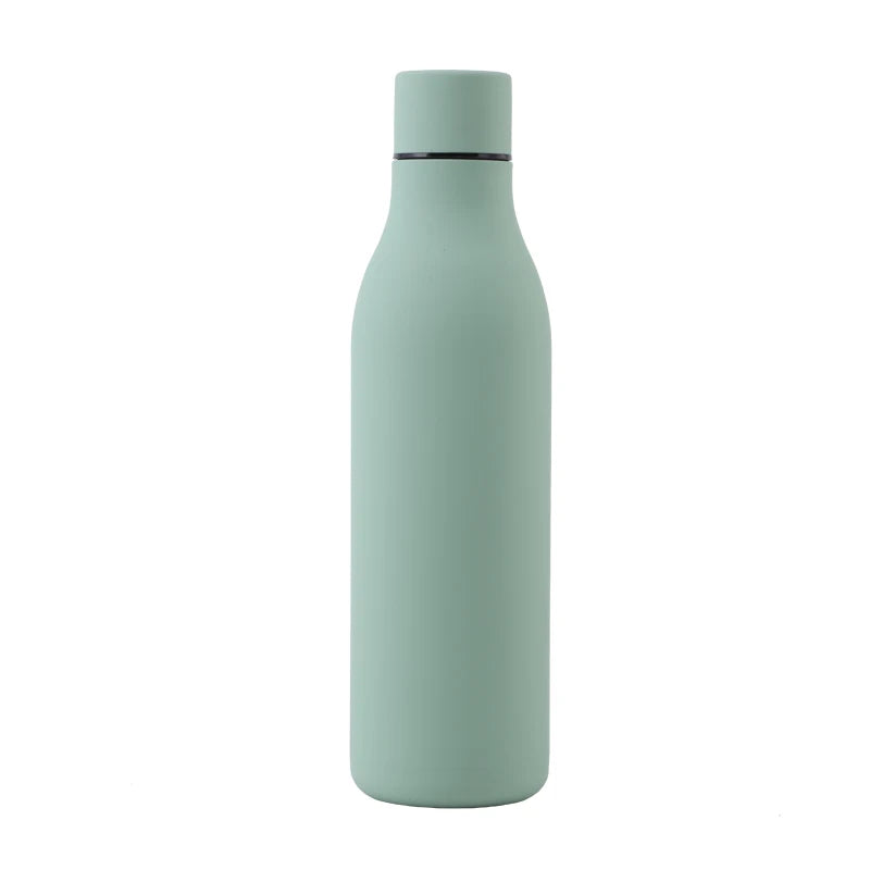 Beauchy 550ml 18oz Stainless Steel Double Wall Vacuum Reusable Water Bottles Eco Friendly BPA-FREE Sports Bottle Cup