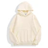 High Quality 500 GSM Cotton Thick Blank Plain Heavyweight Oversized Hoodies No String Unisex Custom Logo Plus Size Men's Hoodies