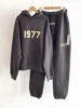 Men's High Quality 100% Cotton Anti-Wrinkle Jacket 1977 Autumn Oversized Hoodie with Full for Puff Print Knitted Custom