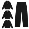 Customized Aol0 Style Cotton Design Brand Men's Oversized Pullover Hooded Sweatshirt Embroidery Men's Solid Color Hoodie