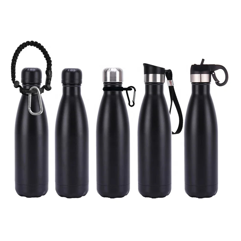 Bpa-free in Stock Double Wall Insulated Tumbler Gym Camping Tour SUS304 Yoga Sport Water Bottles with Lid