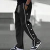 Hot Sale Sport Track Pant Men High Quality Button Sport Trousers New Arrived Sport Pockets Sweatpants Men