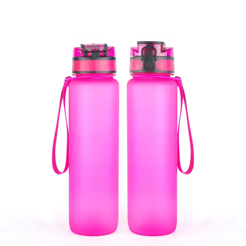 BPA Free Tritan Water Bottle Leak Proof Motivational Water Bottles with Times to Drink for Gym Water Bottles