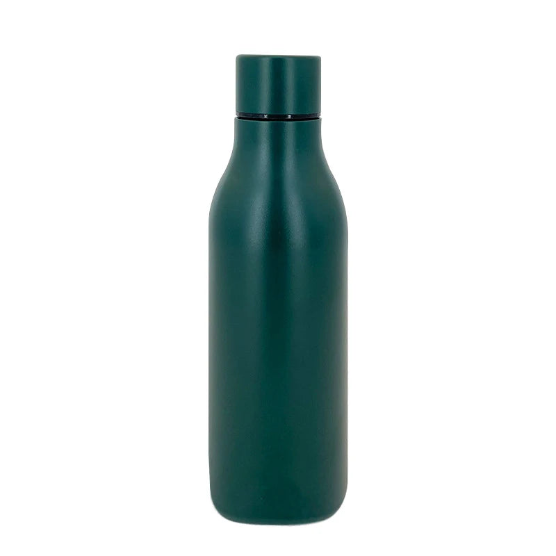 Beauchy 550ml 18oz Stainless Steel Double Wall Vacuum Reusable Water Bottles Eco Friendly BPA-FREE Sports Bottle Cup