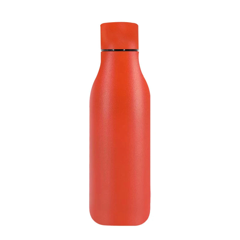 Beauchy 550ml 18oz Stainless Steel Double Wall Vacuum Reusable Water Bottles Eco Friendly BPA-FREE Sports Bottle Cup
