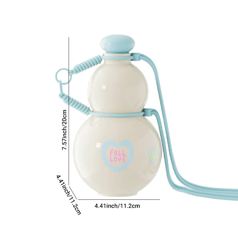UFORU US Stock Children Fancy Cute Custom Water Bottles Drinking Bottle Plastic Kid Sports Water Bottle for Kids School