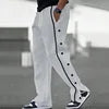 Hot Sale Sport Track Pant Men High Quality Button Sport Trousers New Arrived Sport Pockets Sweatpants Men